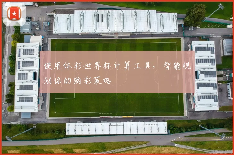 使用体彩世界杯计算工具，智能规划你的购彩策略